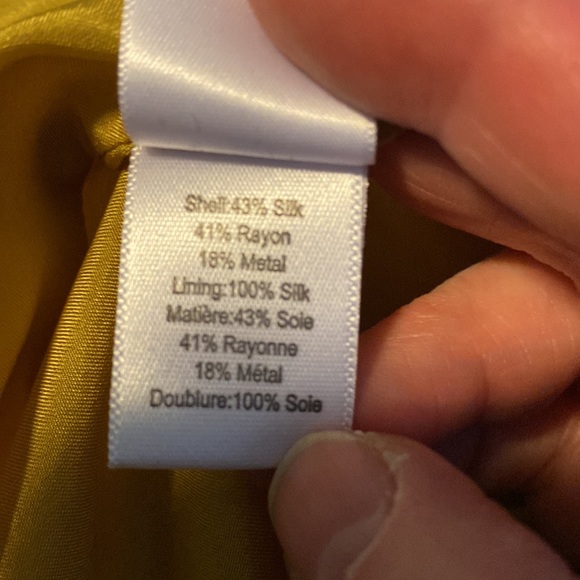 Lavender Label Vera Wang silk dress size 4 (38). - Picture 8 of 10